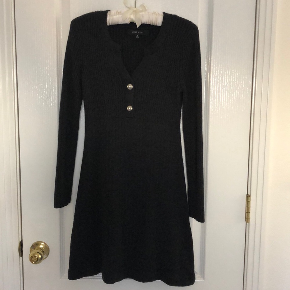 ⚡️SALE⚡️BEAUTIFUL Ribbed A-line Sweater Dress!!
